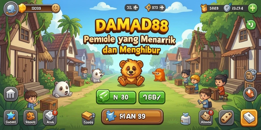 Tampilan gameplay DAM88 yang mengasyikkan dan santai.