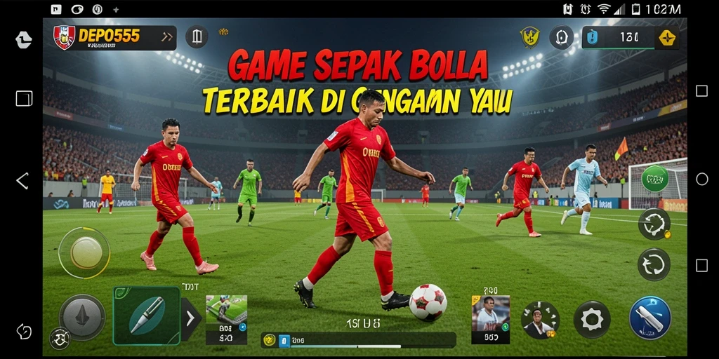 Tampilan gameplay DEPO555 yang seru dan mendebarkan.