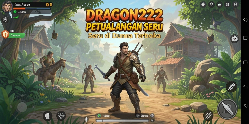 Tampilan menarik dari gameplay Open World DRAGON222 yang penuh petualangan.