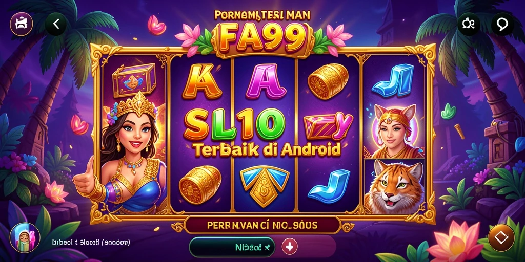 Tampilan menarik dari gameplay Slot di FA99.