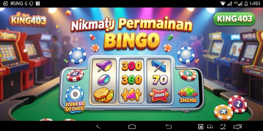 Tampilan gameplay KING403 yang seru dan interaktif dalam permainan Bingo.