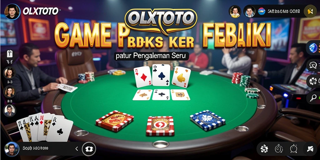 Tampilan gameplay OLXTOTO yang seru dan mendebarkan saat bermain Poker.