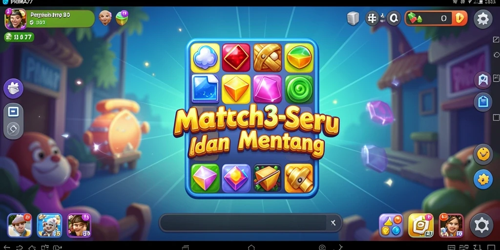 Menampilkan gameplay seru dan menantang dari PRIMA77.